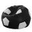 Fotoliu tip sac Mirjan24 Sylwin/Ksante 500L, Black