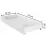 Детская кровать ACMA Meble Acma I Pony, ящик/матрас 6cm, 70x140 см, White/Pink
