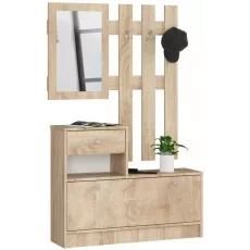 Antreu Akord 90 (90 cm), Sonoma Oak Antreu Akord 90 (90 cm), Sonoma Oak
