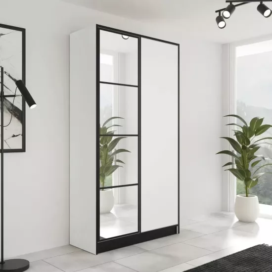 Dulap Prime Furniture Eden 1 SZ2DE 104.8 (104,8x39x205 cm), White