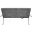 Masă de grădină Saska Garden 1053752, Dark Grey