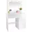 Masă toaletă Chomik PHO4868 cu iluminare, White