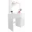 Masă toaletă Chomik PHO4868 cu iluminare, White