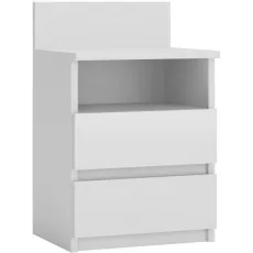 Noptieră TopEshop Malwa M1 (40 cm), White