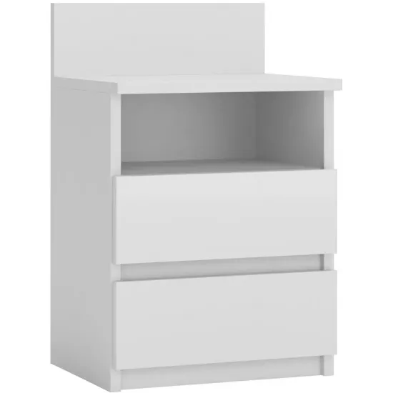 Noptieră TopEshop Malwa M1 (40 cm), White