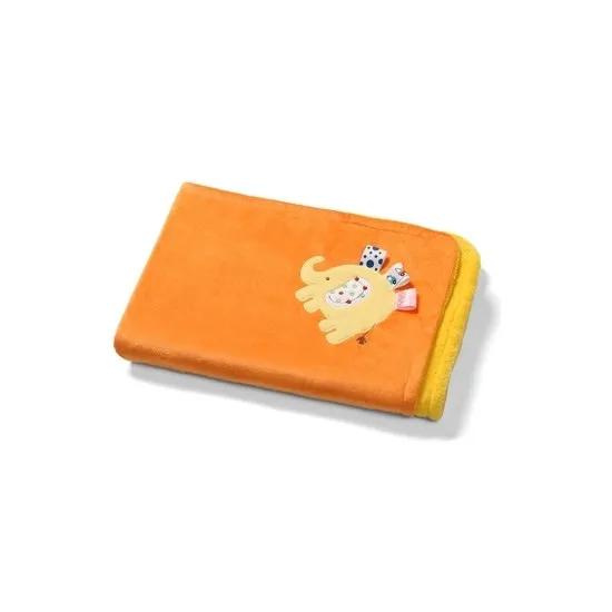 Одеяльце BabyOno 3D Elephant 1401/06 Orange (100x75cm)