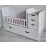 Кроватка Eucalyptus Larry Premium Transformer Transversal (DS-1001) с ящиком, White