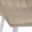 Scaun Decoprim DC-90P, N7 Catifea Capucino/White Legs