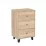 Комод Kompanit Комод-33, 51.6x40x82 см, Дуб сонома