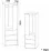Dulap Kompanit Dulap-25 NEW, 60x53x195 cm, Atelie deschis
