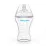 Biberon anti-colic 260 ml BabyOno NATURAL NURSING Transparent