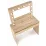 Masă toaletă Halmar Hollywood cu iluminare, Artisan Oak