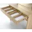 Masă toaletă Halmar Hollywood cu iluminare, Artisan Oak