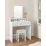 Masă toaletă Vasagle RDT113W01, White