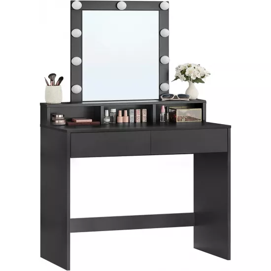 Masă toaletă Vasagle RDT114T16, Black