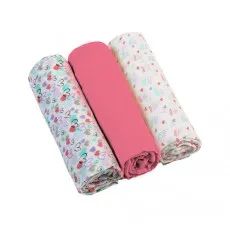 Scutece BabyOno Pelinci de muselină Pink (70x70cm 3pcs) Scutece BabyOno Pelinci de muselină Pink (70x70cm 3pcs)
