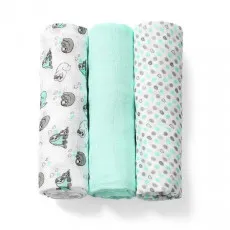Scutece BabyOno Pelinci de muselină Mint (70x70cm 3pcs) Scutece BabyOno Pelinci de muselină Mint (70x70cm 3pcs)
