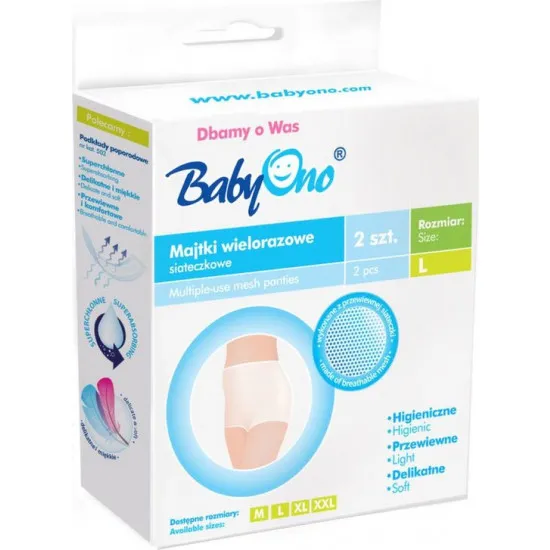 ChiloÈ?i postnatali BabyOno 503M White (M)