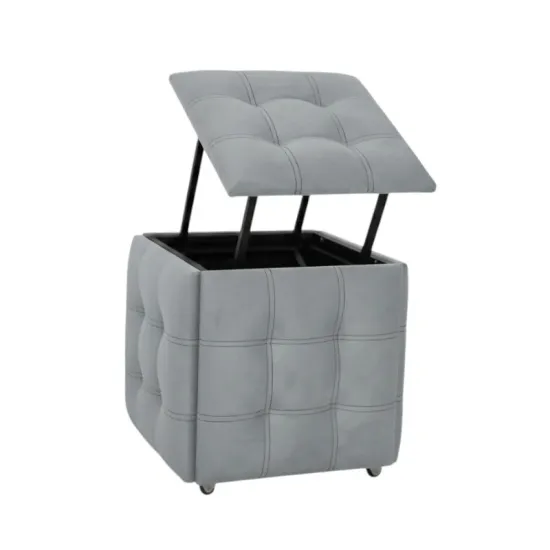 Bancheta Nex Home Cub Transformer 5 scaune in 1, N7 Gri