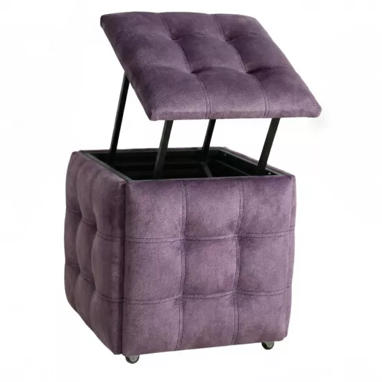 Bancheta Nex Home Cub Transformer 5 scaune in 1, N30 Mov deschis