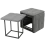 Банкетка Nex Home Cub Transformer 5 в 1, N54 Графит Teddy