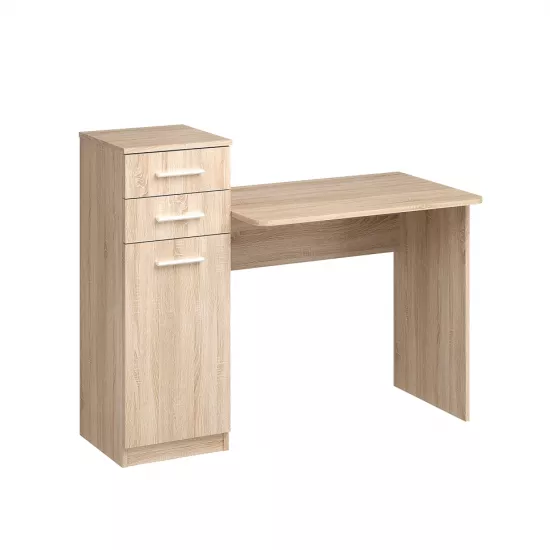 Masa de birou Kompanit Pi-Pi-3, 117x55 cm, Oak Sonoma