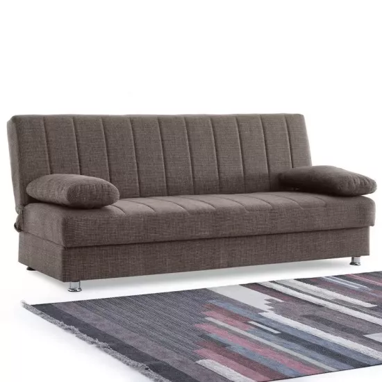 Диван прямой Fabulous Economix, 70-002 Gray-Brown