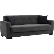 Диван прямой Fabulous Baran 3-местный, 50-002 Dark Gray