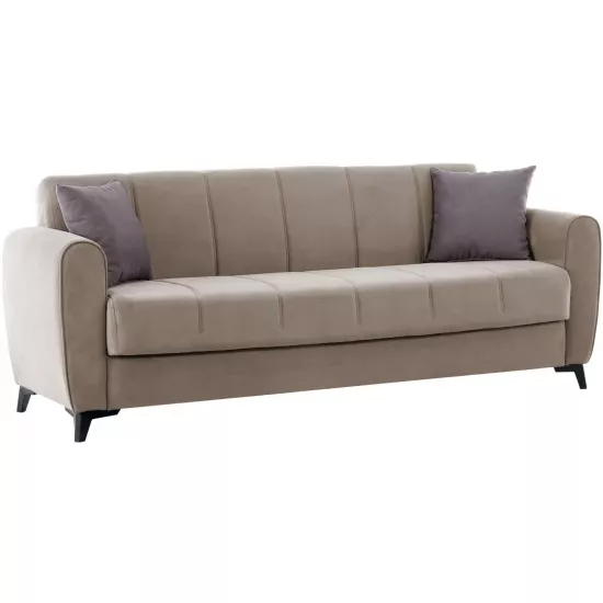 Диван прямой Fabulous Delhi 3-местный, 06-003 Cappuccino