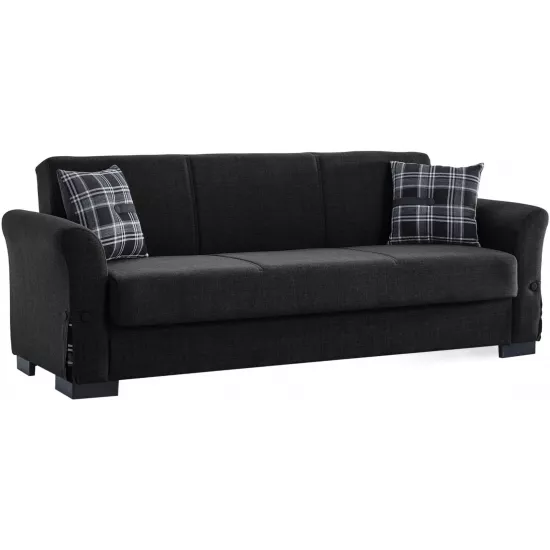 Диван прямой Fabulous Filamingo 3-местный, 58-002 Dark Gray