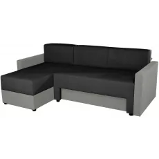 Диван угловой Modern Lira, Alaska 10 Total Eclipse/Alaska 08 Pearl Blue (Dark Grey/Grey)