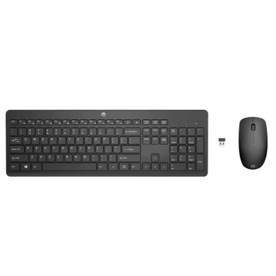 Set fără fir HP 230 Black