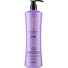 Шампунь для нейтрализации желтизны волос CHI Royal Treatment Color Gloss Blonde Enhancing Purple Shampoo, 946 мл