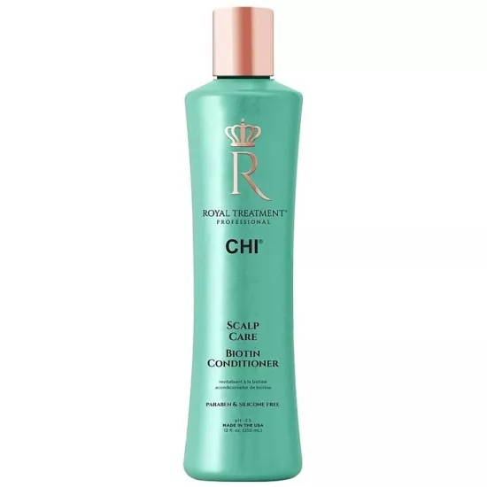 Balsam pentru scalp sensibil CHI Royal Treatment Scalp Care Biotin Conditioner, 355 ml