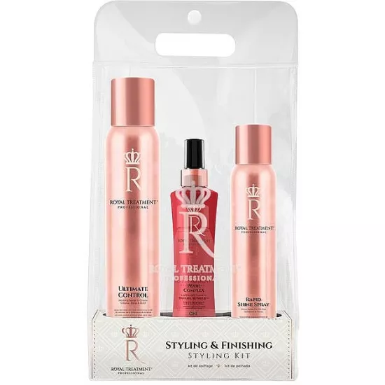 Set CHI Royal Treatment Styling Kit (treatment/177 ml + h/spay/150 ml + h/spay/300 ml)