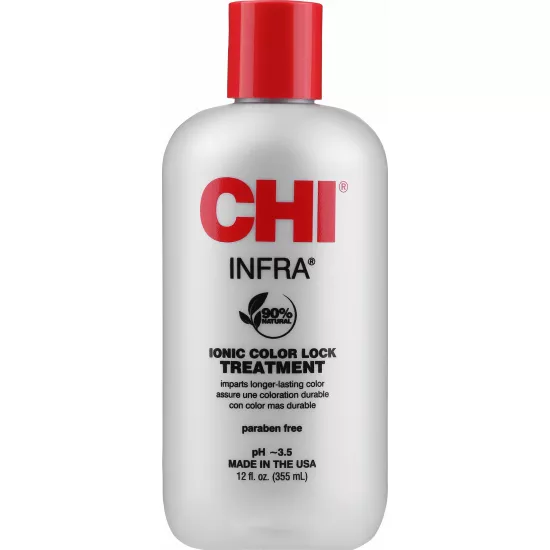 MascÄ? pentru pÄ?r de neutralizare a reziduurilor chimice CHI Ionic Color Lock Treatment, 355 ml