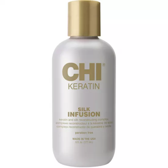 MÄ?tase lichidÄ? pentru pÄ?r CHI Keratin Silk Infusion, 177 ml