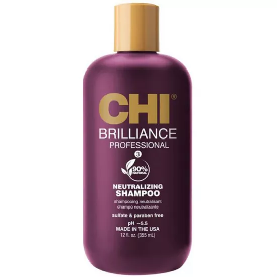Sampon pentru pÄ?r deteriorat CHI Brilliance Optimum Moisture Shampoo, 355 ml