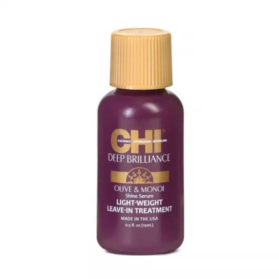 MÄ?tase lichidÄ? pentru pÄ?r CHI Brilliance Shine Serum Light Weight Leave-In Treatment, 15 ml