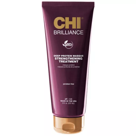Mască pentru păr cu proteine CHI Brilliance Deep Protein Masque, 237 ml