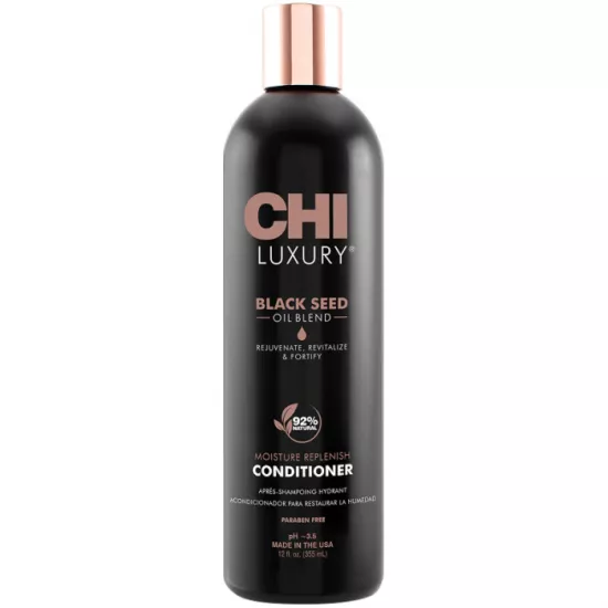 Balsam hidratant CHI Luxury Black Seed Oil Moisture Replenish Conditioner, 355 ml
