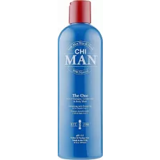 Шампунь, кондиционер и гель для душа для мужчин CHI Man Hair&Body 3-In-1, 355 мл