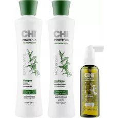 Set CHI Power Plus Starter Kit (sham/355ml + treatment/104ml + cond/355ml) Set CHI Power Plus Starter Kit (sham/355ml + treatment/104ml + cond/355ml)