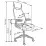 Fotoliu de birou Halmar FRANKLIN, White/Black