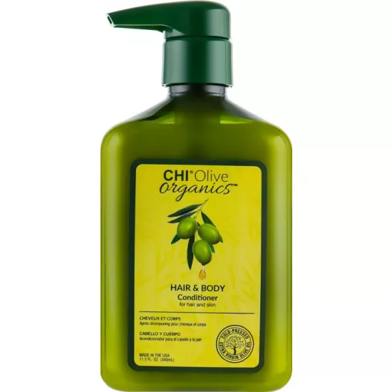 Balsam pentru păr și corp CHI Olive Organics Hair And Body Conditioner, 340 ml