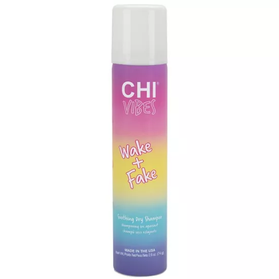 Sampon uscat CHI Vibes Wake and Fake Soothing Dry Shampoo, 74 ml