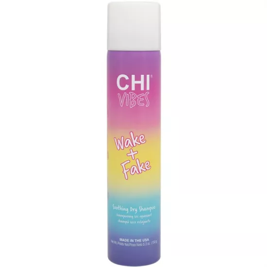 Sampon uscat CHI Vibes Wake and Fake Soothing Dry Shampoo, 150 ml