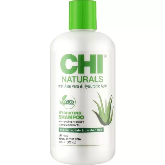 Шампунь мягкий безсульфатный CHI Naturals With Aloe Vera Hydrating Shampoo, 355 мл
