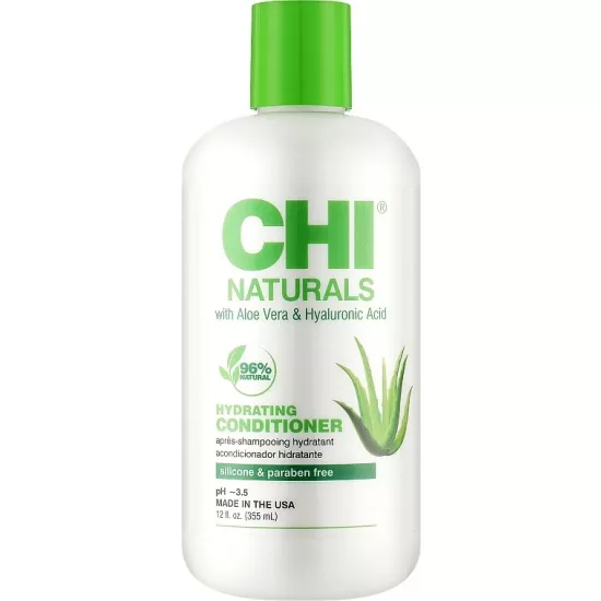 Balsam fără sulfați CHI Naturals With Aloe Vera Hydrating Conditioner, 355 ml
