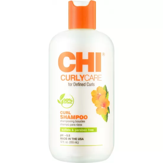 Sampon pentru pÄ?r creÈ? CHI Curly Care Curl Shampoo, 355 ml